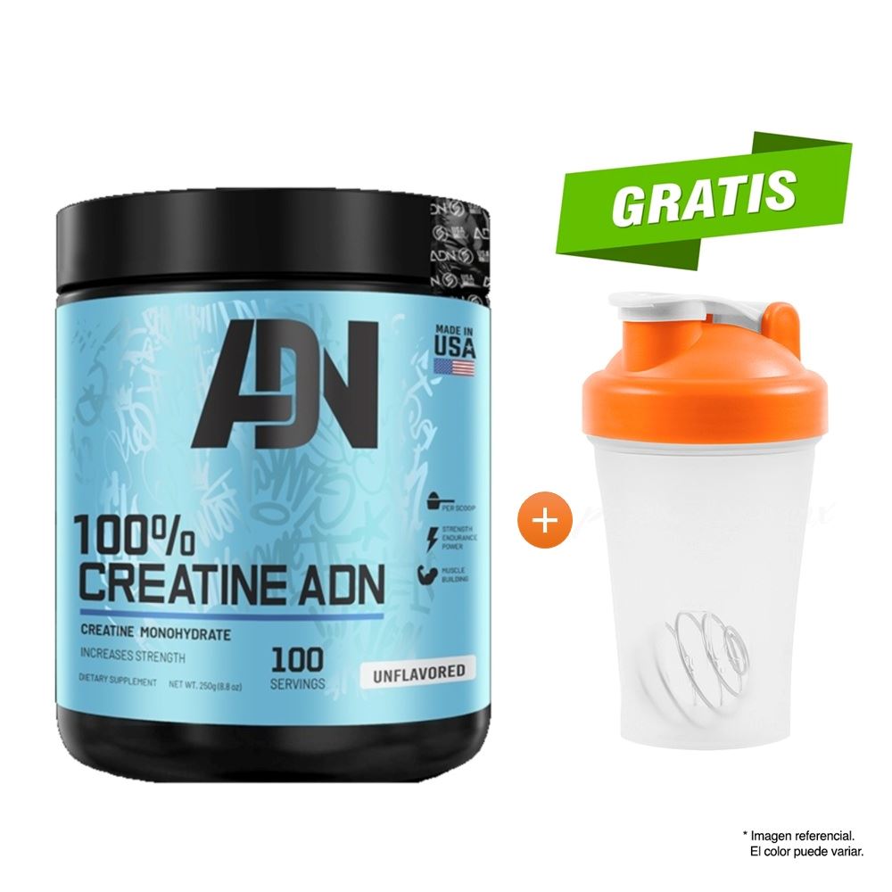 CREATINA MONOHIDRATADA 250G ADN NUTRITION